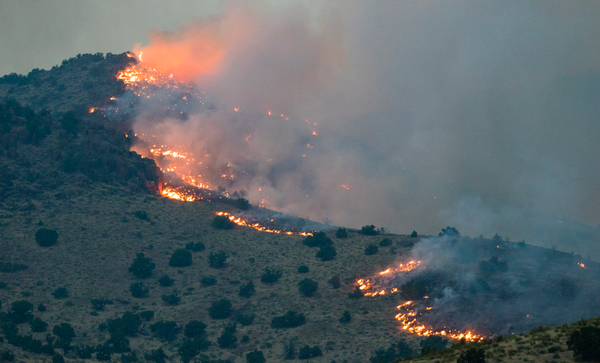 Nevada wildfire