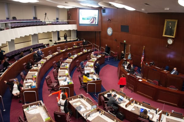 Nevada legislative session to start closed to public