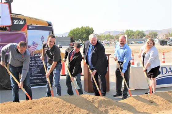 City of Yerington breaks ground on $41 million water and wastewater project