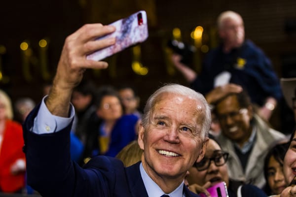 President Joe Biden campaigning in Reno in early 2020. Image: Ty O'Neil / This Is Reno.