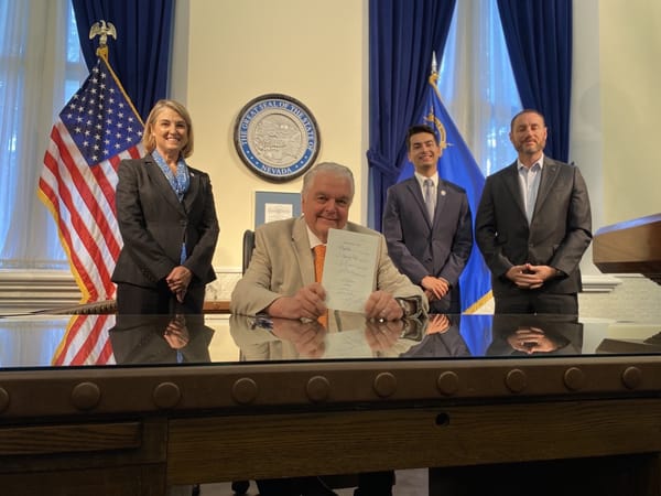 Nevada Gov. Steve Sisolak signs SB 52 into law establishing a voluntary dark skies program.