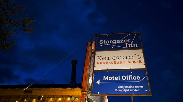 Stargazer Inn and Kerouac's in Baker, Nev.