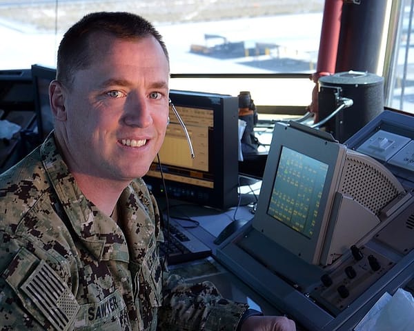 Chief Petty Officer Joshua Sawyer from Naval Air Station is one of this year’s winners in the Bob Feller Act of Valor award