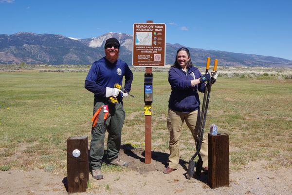 A new off-road naturalist trail from Washoe Lake State Park to Virginia City was released this month offering in-person and v
